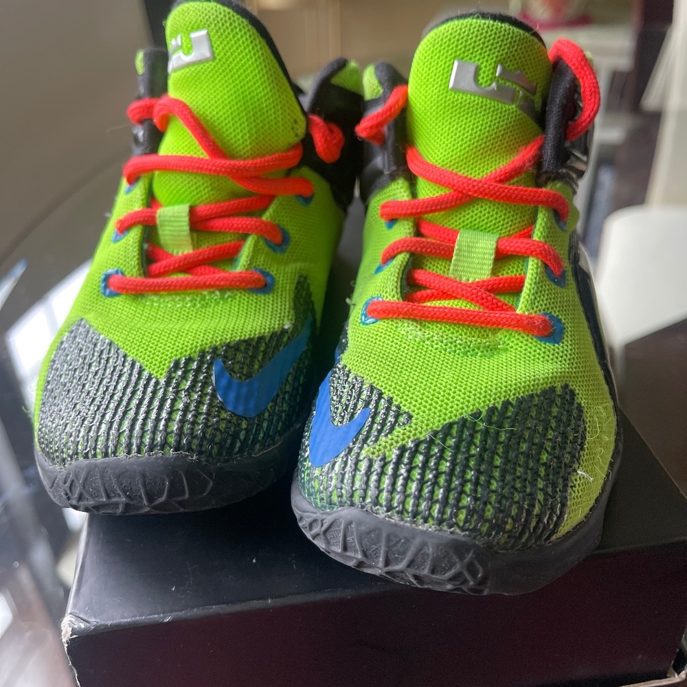 LeBron James Nike sneakers, size 10 C